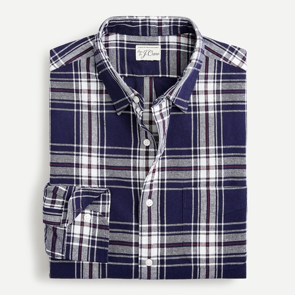 J. Crew Other - NWT J. Crew Rustic Cotton Plaid Button down shirt